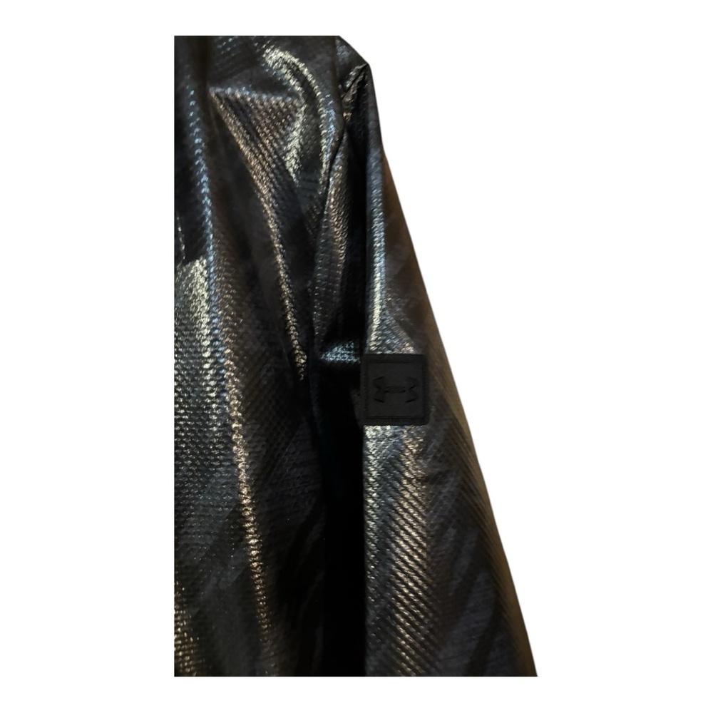 Under Armour Black and Gray Windbreaker - Picture 7 of 12